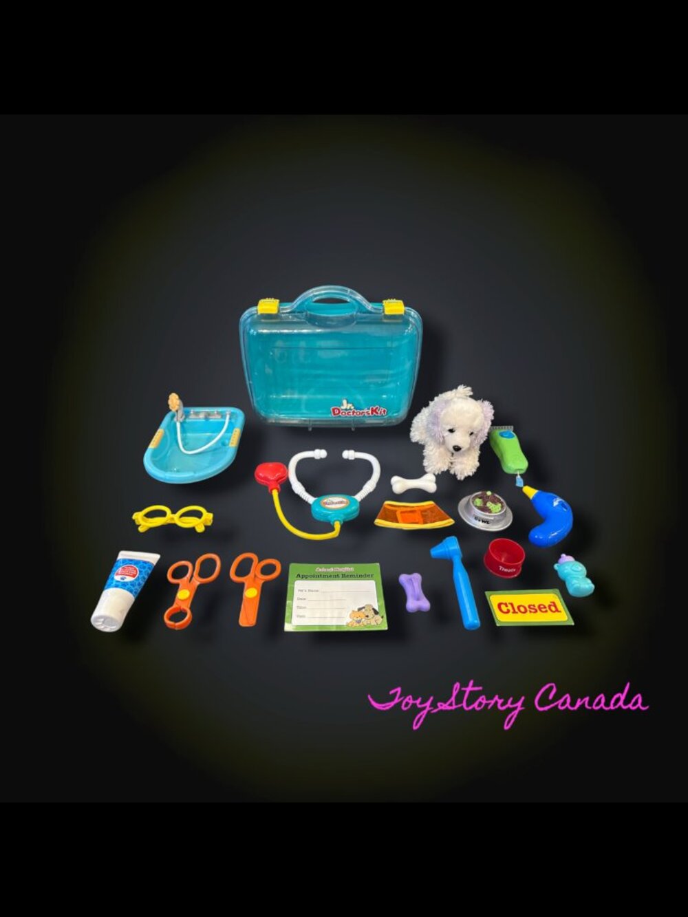 Junior Doctor's Veterinarian Kit with Plush Aurora Puppy